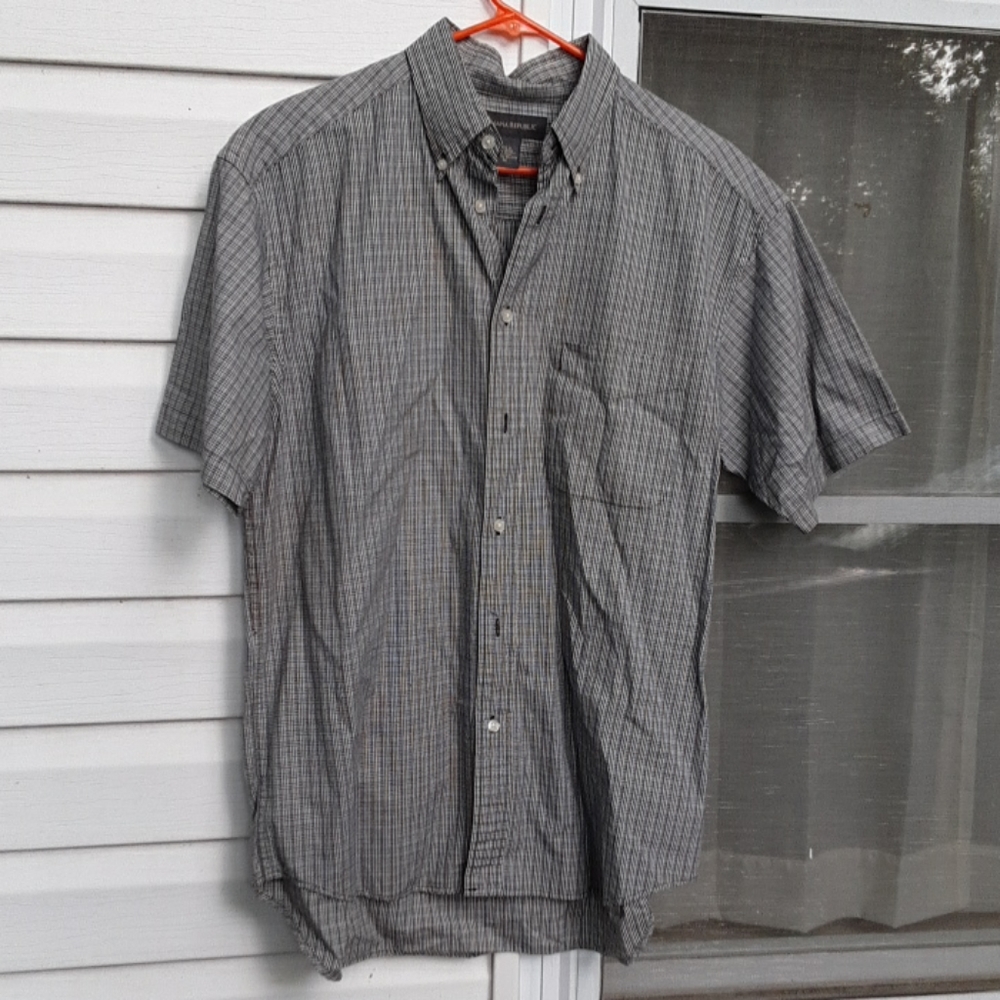 Banana Republic👕Short👕Sleeve Cotton Button Shirt